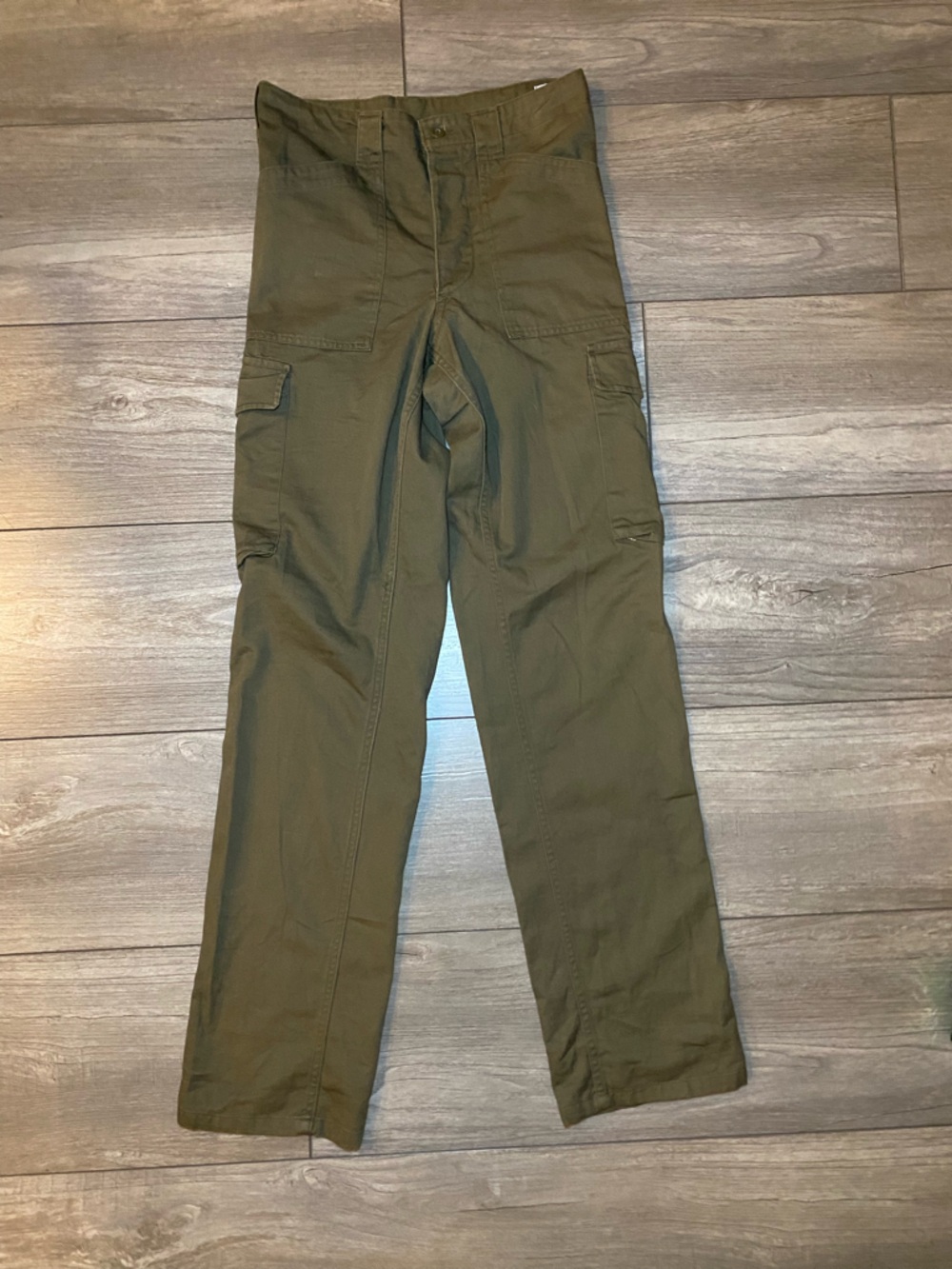 EUC True Vintage Y2K 100% Cotton Austrian Slama-Wien Military Cargo Long/Tall